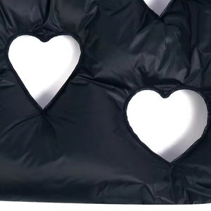 Veste matelassée unie pour homme en gros, automne-hiver, col montant, fermeture éclair, décontractée, chaude, avec poches - Product Image 6