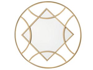 Good Selling Iron <b>Mirror</b> Art <b>Irregular</b> Circular Living Room Metal Frame Wall <b>Mirror</b> Decor Christmas Vintage Luxury Space Casual - Product Image 3