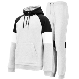 Chándal de Manga Larga para Hombre, 100% Algodón de Alta Calidad, Estilo Casual Urbano, Diseño Sólido, Servicio OEM Personalizado para Adultos - Product Image 1