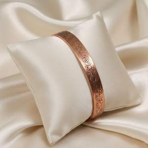Latest Stylished Women Brass Silver Plated Designer Engraved <b>Cuff</b> <b>Bracelet</b> <b>Fashionable</b> Open Bangle Jewelry For Bulk Supply - Product Image 5