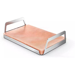 Plaque de cuisson en sel de l'Himalaya écologique faite à la main, de forme naturelle, en matériau organique, design Feng Shui moderne - Product Image 6