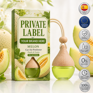 Désodorisant pour voiture à la senteur de melon, marque privée, 6 ml, OEM |   Parfum de voiture sans alcool |   Espagne UE - Product Image 1