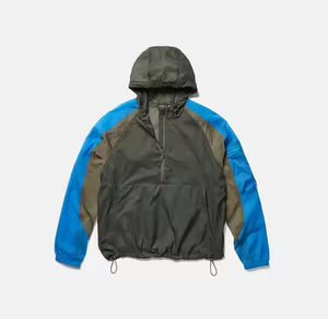 Chaqueta Cortavientos Impermeable Transpirable de Secado Rápido Ligera Personalizada para Hombre con Cierre de Cremallera para Gimnasio, Deportes al Aire Libre, Casual - Product Image 6