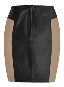 Falda Casual de Cuero Vacuno de Alta Calidad y Cómoda para Mujer, Estilo Único con Diferentes Colores - Product Image 5