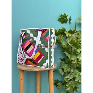 Handmade Boho <b>Tote</b> <b>Bag</b> for Women New Eco-Friendly Sustainable Cut <b>Work</b> Design Sturdy Grocery Shopping Market <b>Bag</b> Summer Autumn - Product Image 2