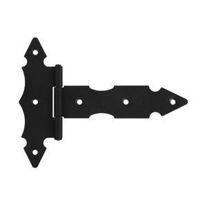 Charnière pour cabanon Retro 125, noir, vernis poudre - Product Image 1