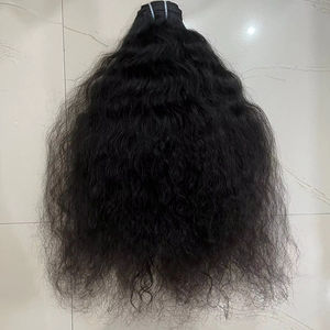 Extensiones de cabello humano recto de doble trama de Venta caliente paquetes naturales con estilo ondulado para la venta por los exportadores - Product Image 1