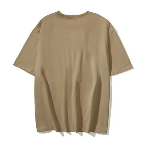 Coupe ample, T-shirt imprimé pour hommes 100% coton T-shirt surdimensionné en coton imprimé bouffant de haute qualité 2025 poids lourd personnalisé - Product Image 2