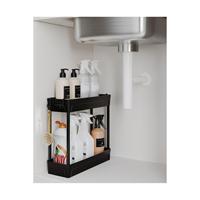 Rafata multi-usages 2 couches évier organisateur suspendu salle de bain organisateur armoire organisateur étagère