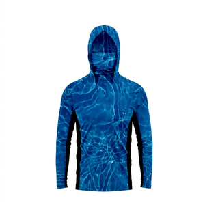 Ropa deportiva de diseño personalizado OEM, ropa de pesca, camisas con capucha, 100% poliéster, Spandex, impresión por sublimación, ropa de pesca - Product Image 4