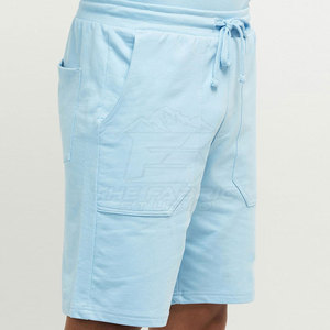 Pantalones Cortos Casuales para Hombre, 100% Algodón, Lisos, Ligeros y Cómodos, Diseñados con un Corte Relajado, Aspecto Moderno y Elegante - Product Image 5