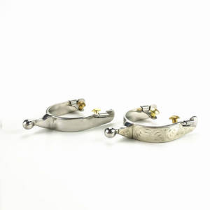 Éperons de cheval, éperons de cowboy, éperons de botte de cheval, décoration, éperons de cavalier, éperons en alliage de zinc, accessoire d'équitation - Product Image 4