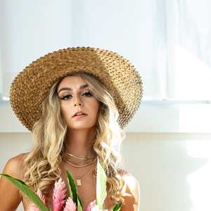 Nouveaux accessoires de mode, chapeaux en paille de feuilles de palmier du Vietnam, haute qualité, chapeaux tissés en raphia faits à la main pour femmes - Product Image 5