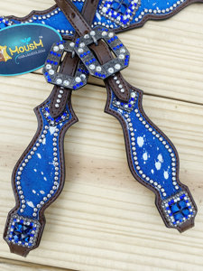 Premium <b>Tooled</b> Leather Western Horse Tack Set Horse Headstall & Breastplate Direct from Supplier for Western Saddles - Product Image 5