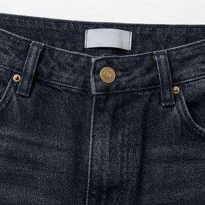 Pantalones Vaqueros de Pierna Recta Vintage para Mujer, Transpirables, Estilo Mop, Holgados, con Botones, para Primavera, Verano y Otoño - Product Image 4