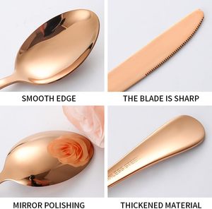 Couteau à steak de luxe avec manche floral, acier inoxydable de qualité supérieure, dîner, prise en main confortable et bien équilibrée - Product Image 4