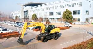 SHANTUI 13.5 Ton <b>Small</b> <b>Wheel</b> Excavator SW150 - Product Image 2