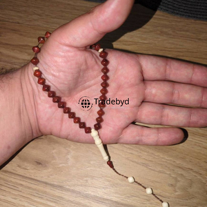 Rosario de Oración Espiritual Tasbih Mala con Cuentas de Hueso Natural de Moda para Devoción, Meditación, Regalo y Comercio - Product Image 4
