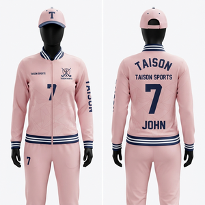 Survêtement de hockey sur gazon unisexe 300 GSM en polyester/nylon coupe-vent hiver gris pêche avec panneaux dorés et impression par sublimation personnalisée - Product Image 4
