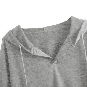 Sudadera con Capucha Corta Personalizada al por Mayor para Mujer, Estilo Urbano, con Logotipo OEM, Estilos Cortos y Lisos - Product Image 2