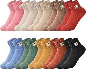 Chaussettes pour femmes, chaussettes mi-mollet élastiques à la cheville - Product Image 4
