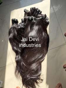 ช่อผมมนุษย์บริสุทธิ์จากคนอินเดียแคมโบเดียนธรรมชาติไม่ผ่านกระบวนการปกป้องหนังกำพร้าสองชั้น - Product Image 6