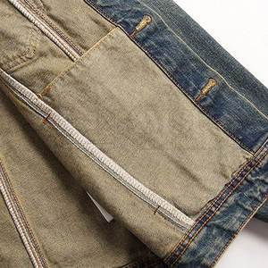 Vente chaude 2023 Vestes en jean pour hommes Vestes en jean à quantité minimale de commande bas Vestes en jean pour hommes à prix réduit Vestes en jean pour hommes - Product Image 5