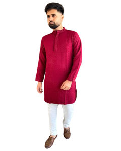 Ropa de moda étnica con estilo tradicional Shalwar Kameez Conjuntos para hombres Diseñador Shalwar Kameez con conjuntos de moda Kurta Shalwar - Product Image 1