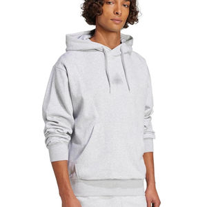 2025 haute qualité 100% coton marron polaire surdimensionné pull à capuche pour hommes femmes hiver pull bases coton mélangé sweats à capuche - Product Image 1