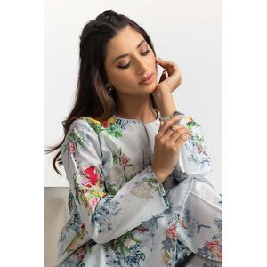 Conjunto de Camisa y Pantalón Dobby con Estampado Digital y Decoración de Botones IPS-24-16 - Product Image 3