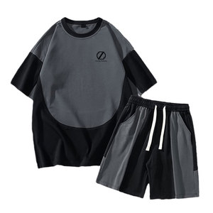 Hot Selling Solid Breathable Eco-Friendly Summer Fashionable Comfortable <b>Shorts</b> <b>Set</b> for Men Training Wear - Product Image 1