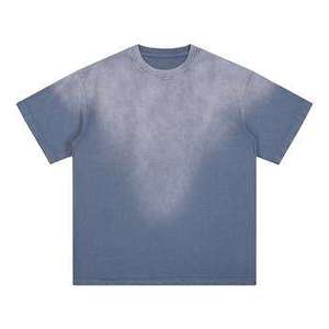 <b>High</b> Quality <b>Tshirts</b> Washed Cotton Short Sleeve Tee Men Vintage Loose Fit T-shirt Acid Wash Oversized <b>Tshirt</b> - Product Image 6