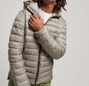 Haute qualité hommes hiver respirant impression grande taille bulle bouffant coquille souple manteau coupe-vent fermeture éclair Streetwear veste pour le froid - Product Image 6