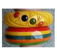 Impresionante Brazalete de Resina Impermeable con Patrones de Arte Abstracto, Colores Personalizados, Estilo Lindo, Accesorios de Moda Hechos a Mano, Ligeros, para Mujer