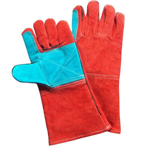 Prix de gros Meilleure vente Gants de soudage en cuir de sécurité de qualité supérieure Résistance à la chaleur en gros Conçu avec un prix raisonnable - Product Image 3