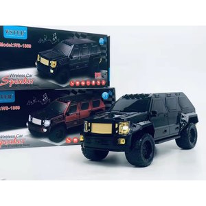 SUV a forma di auto robusto Boombox altoparlante senza fili Bluetooth con luci a LED, cellulare universale compatibile - Product Image 2