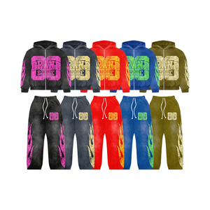 Men <b>Women</b> Waterproof Softshell Tracksuit Zippered Outdoor <b>Jacket</b> <b>Cargo</b> Pants Set Weather Resistant Activewear - Product Image 1