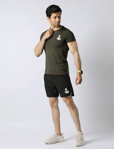 Ropa deportiva activa de alta calidad y ropa de gimnasio Poliéster más Spandex Ropa deportiva ajustada en blanco de alta calidad para hombres - Product Image 5