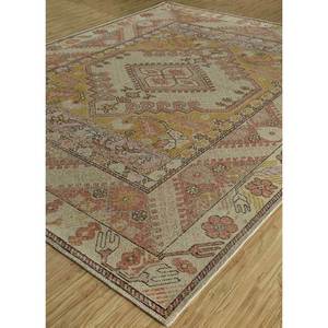 Tapis en laine noué à la main Erbe Gold, motif médaillon, pour la maison, pour le salon ou le couloir - Tapis Jaipur ZA - Product Image 2