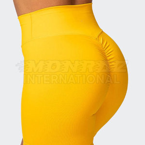 Short de compression taille personnalisée séchage rapide bon marché short de compression pour femme vente en gros - Product Image 3
