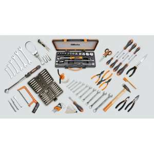 Kits d'outils de réparation de moto BETA Assortiment de 125 outils - Product Image 1