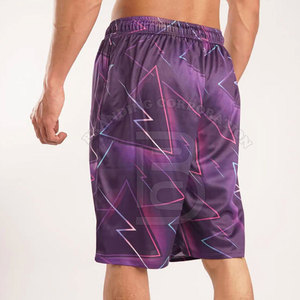 Nouveauté Short en coton pour hommes, impression par sublimation personnalisée, prix de gros, short noir décontracté, prix bon marché à vendre - Product Image 5