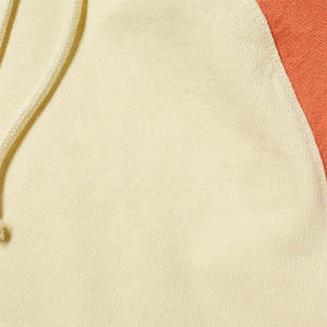 Men Color Block Pullover Hoodie Casual Streetwear Raglan Sleeve Cotton Fleece Winter Hooded Sweatshirt - Product Image 4