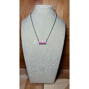Steve Francisco Cotton <b>Candy</b> Mohave & Sterling Silver <b>Necklace</b> for Gift Occasions - Product Image 4