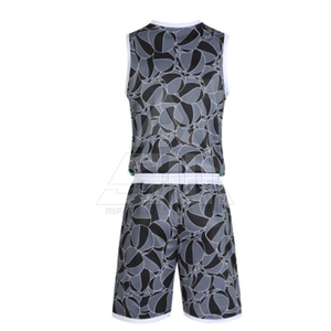 Conjuntos de Uniformes de Baloncesto Personalizables de Alto Rendimiento con Transpirabilidad, 100% Poliéster, Tallas Grandes Disponibles para Hombre - Product Image 2