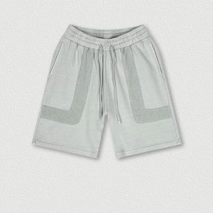 กางเกงขาสั้นผ้าเปียกสำหรับผู้ชายพิมพ์ลาย3D สไตล์วินเทจผ้าคอตตอน100% ปี2025 - Product Image 4