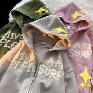 Heavyeight sweat à capuche personnalisé en coton sweat à capuche de haute qualité imprimé bouffant épaules tombantes streetwear sweat à capuche brodé unisexe - Product Image 2