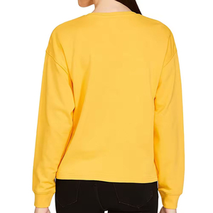 Camiseta Casual de Manga Larga Personalizada para Mujer, Tela de Poliéster/Algodón, Impresión de Pantalla, Logotipo Personalizado en Color, Secado Rápido, Ecológica - Product Image 2