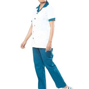 Conjuntos de uniformes de enfermería quirúrgicos de alta calidad personalizados al por mayor, conjuntos de fregado de hospital, uniformes de lona para mujer - Product Image 1