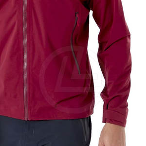 Chaqueta cortavientos deportiva para hombre con paneles de contraste y chaqueta cortavientos de corte atlético para hombre - Product Image 6